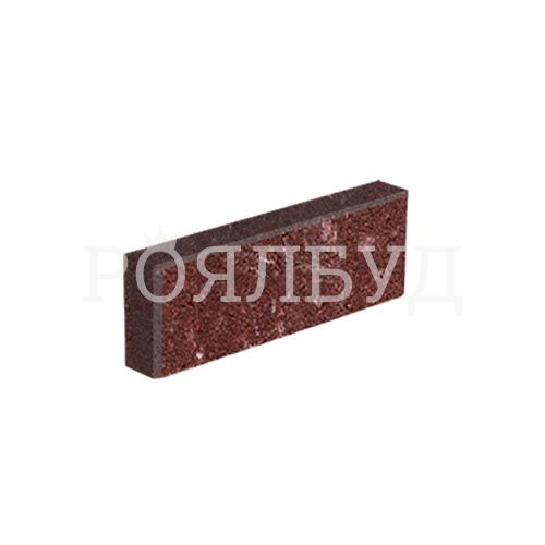 Камінь облицювальний 300x40x100 бордовий