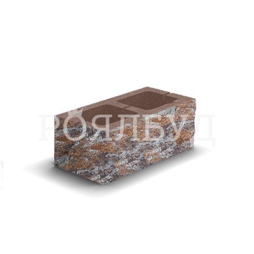 Блок декоративний 400x200x150 для паркану анкона
