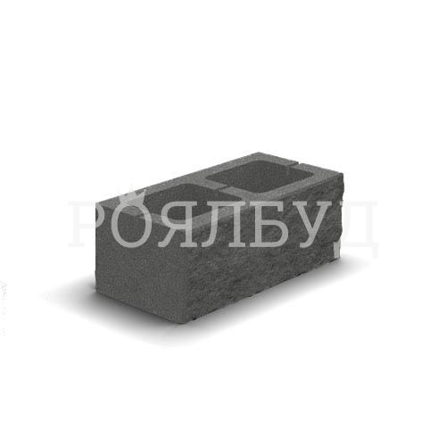 Блок декоративний 400x200x150 для паркану грейс
