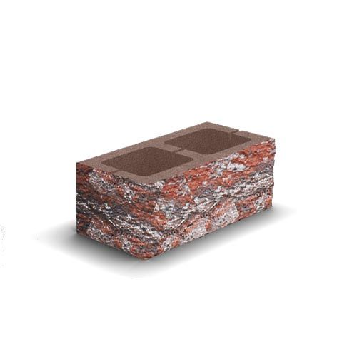 Блок декоративний 400x200x150 для паркану равена