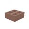 Блок декоративний 400x400x150 для колони персиковий