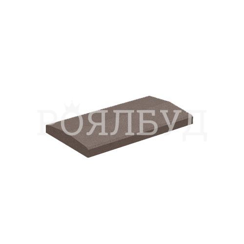 Кришка на паркан 500x180x60 коричневий