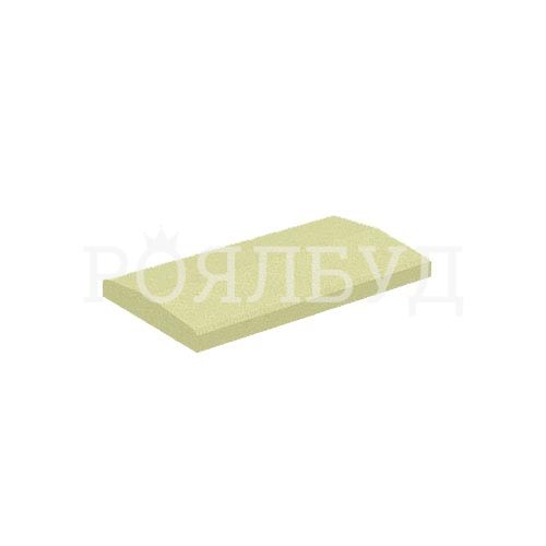 Кришка на паркан 500x180x60 жовтий