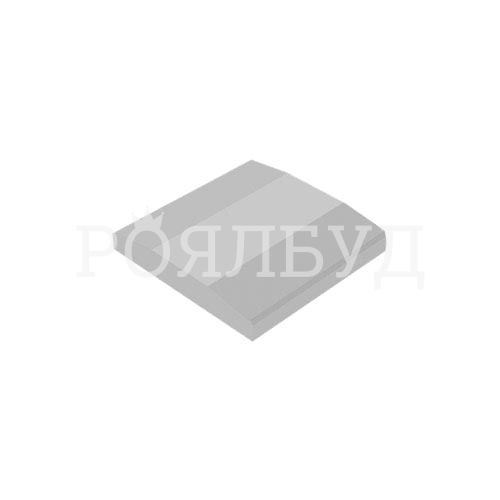 Крышка двускатная 500x500x80 белый