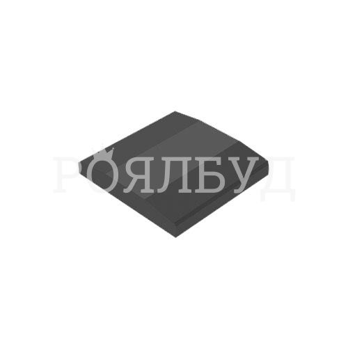Кришка двоскатна 500x500x80 чорний