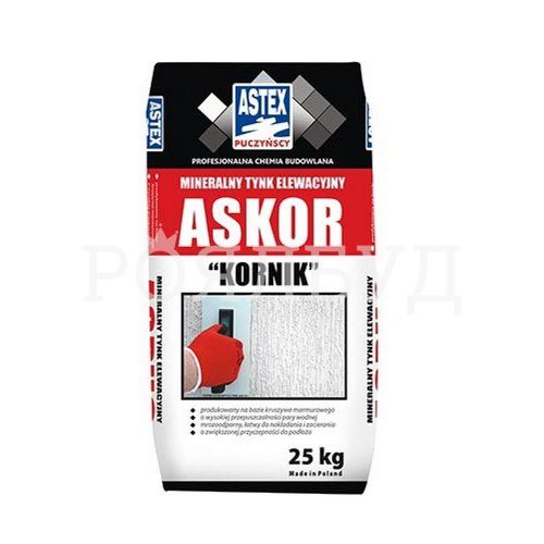 Astex ASKOR штукатурка минеральная «Короед»