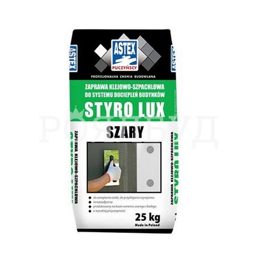 Astex Styro lux універсальний клей для теплоізоляції