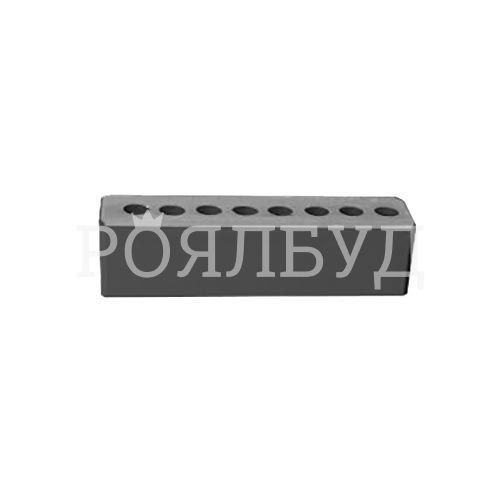 Белоцерковский кирпич половинка Серый