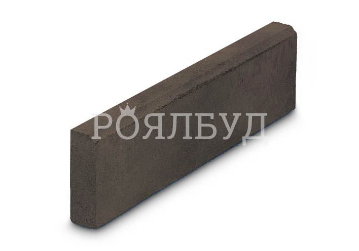 Поребрик 100x20x8см Черный