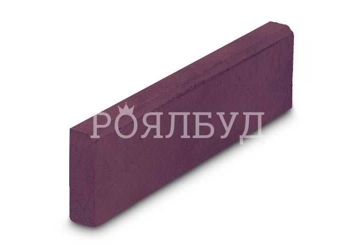 Поребрик 100x20x8см Коричневый