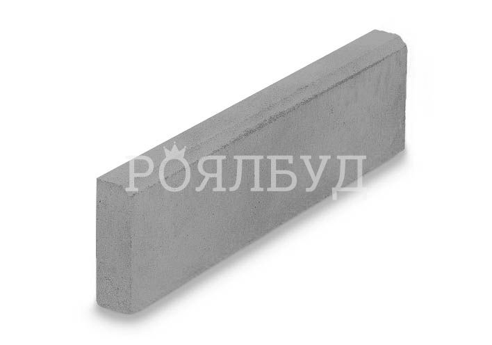 Поребрик 100x20x6см Сірий