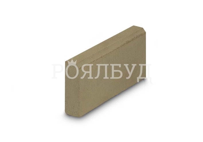 Поребрик 50x20x6см Оливковий