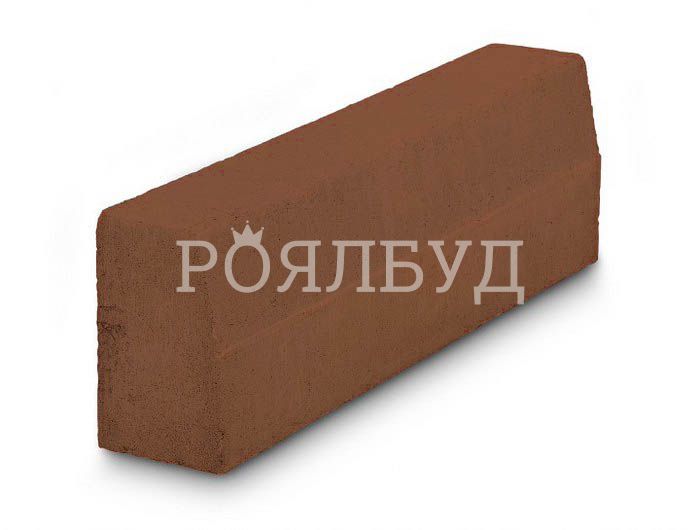Борт дорожній 1000x180x300 Червоний