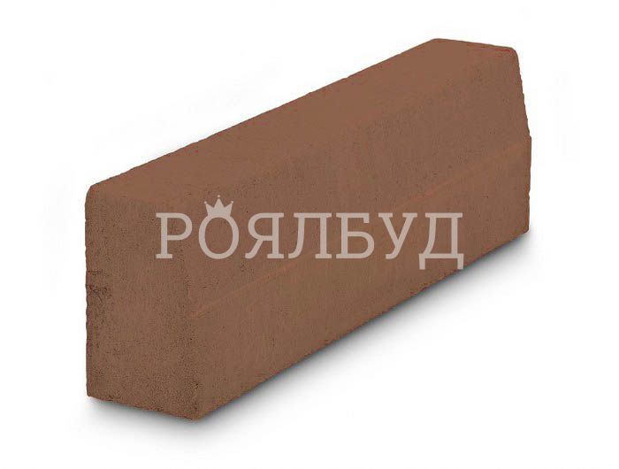 Борт дорожній 1000x150x300 Персиковий