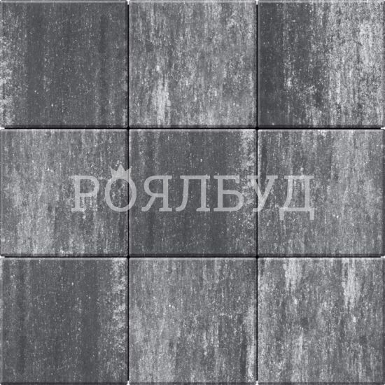 Брусчатка 40-40-6 Нуар