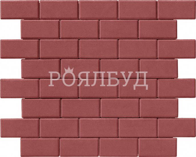 Брусчатка 20-10-4 Вишня