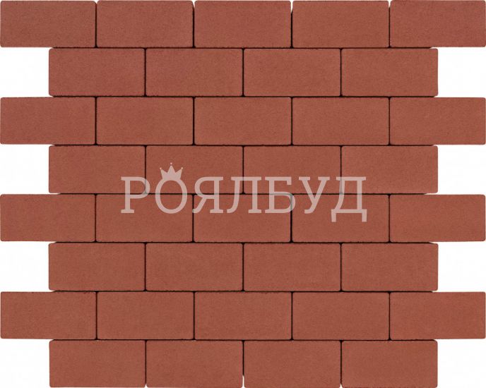 Бруківка без фаски 20-10-8 Паприка