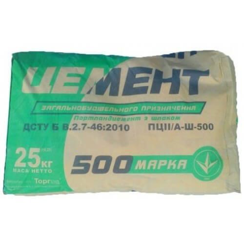 Цемент, М500 ПЦ II З "ТоргБуд"