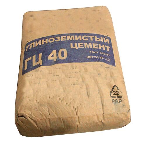 Глиноземистий цемент ГЦ40,  50кг