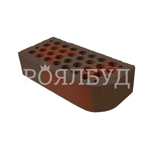 Белоцерковский кирпич фасонный клинкерный Флеш Рубин