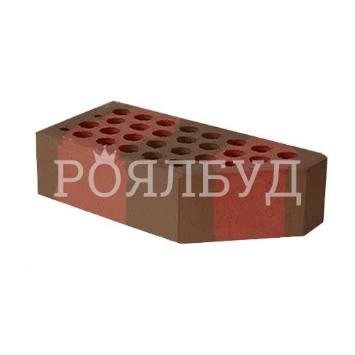 Білоцерківська цегла фасонна керамічна Флеш вишня