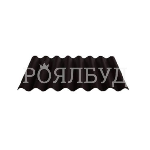 Безазбестовий шифер Fibrodah Modern 1050х1130х5,8 мм чорний