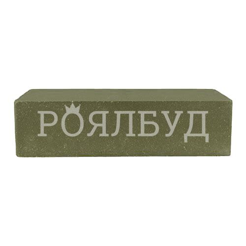 Кирпич ТРВ "Гладкий" полнотелый Оливковый