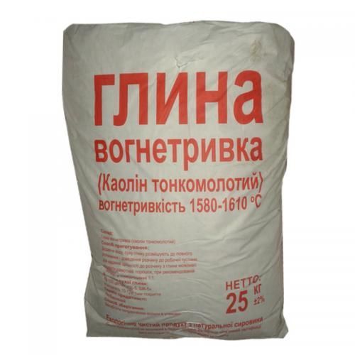 Глина ПГОСА клас А, 25кг