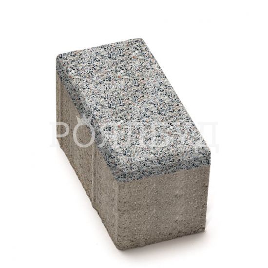 Цегла 200x100x100 Меланж Бісер