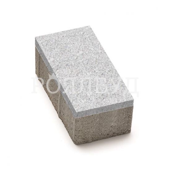 Цегла 200x100x60 без фаски Білий