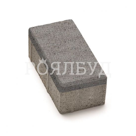 Кирпич 200X100X60 Меланж Сильвер