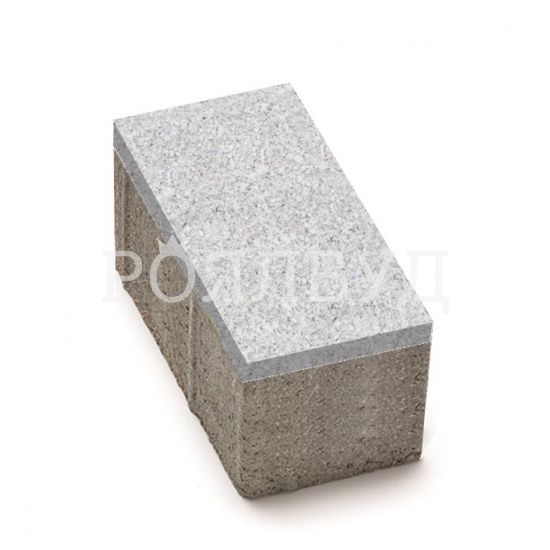 Цегла 200x100x80 без фаски Білий