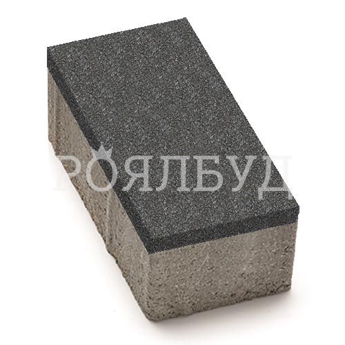 Цегла 240x160x80 без фаски Чорний