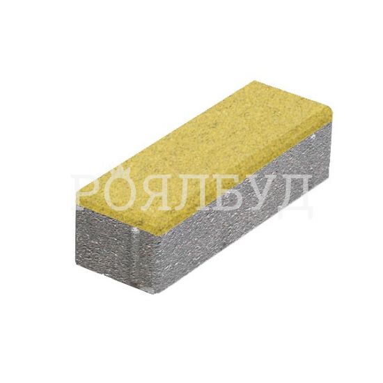 Кирпич узкий 210Х70 Желтый