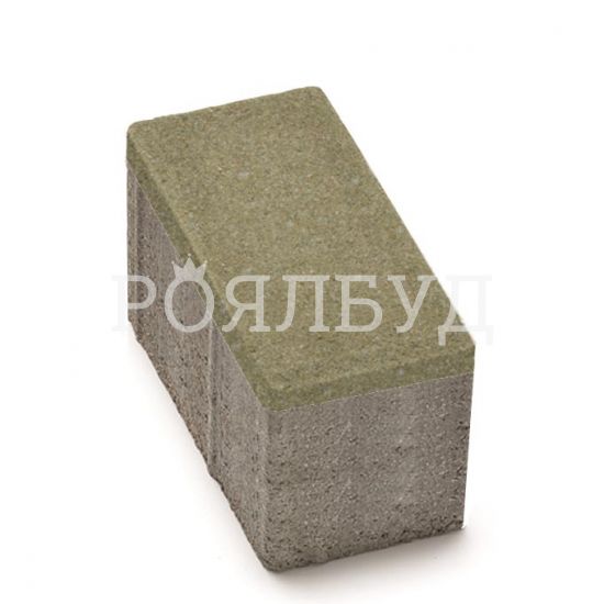 Цегла 200х100х100 Гірчичний