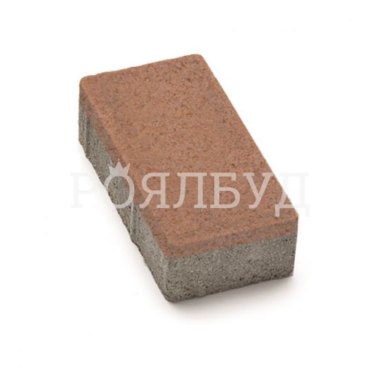 Цегла 200x100 40мм Персиковий