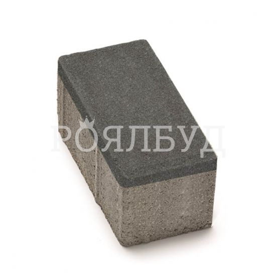 Цегла 200x100 80мм Чорний