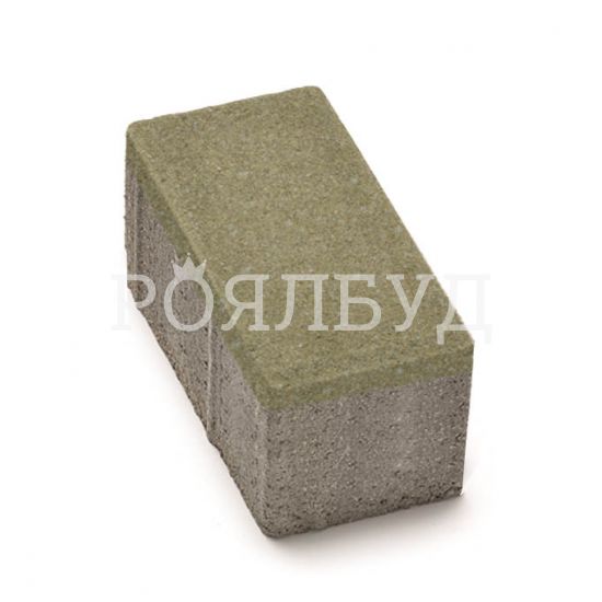 Цегла 200x100 80мм Гірчичний