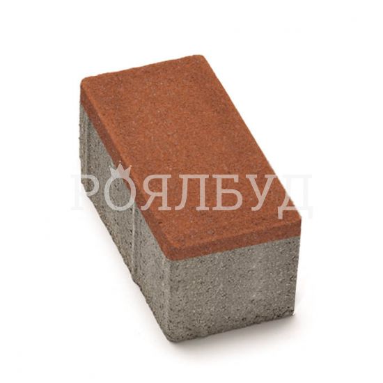 Кирпич 200x100 80мм Красный