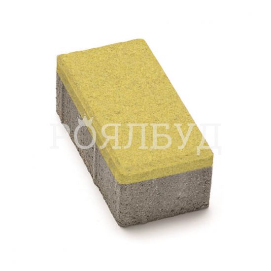 Цегла 240x160x80 Жовтий