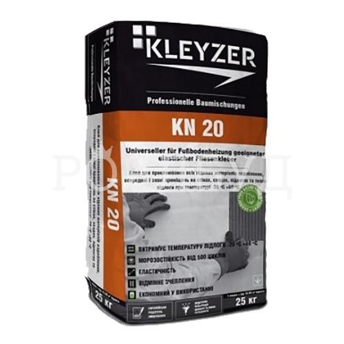 Kleyzer KN 20 Эластичный клей для кладки керамической плитки