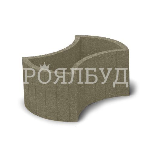 Квітник вібропресований 660x450 гірчичний
