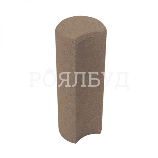 Стовпчик фігурний круглий 67x80 персиковий