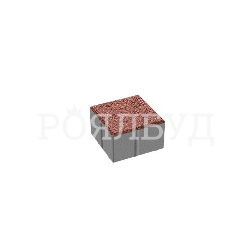 Квадрат Меланж 100X100Х60 Коралл