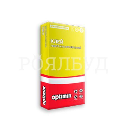 OPTIMIN клей монтажно-армирующий для пенополистирола