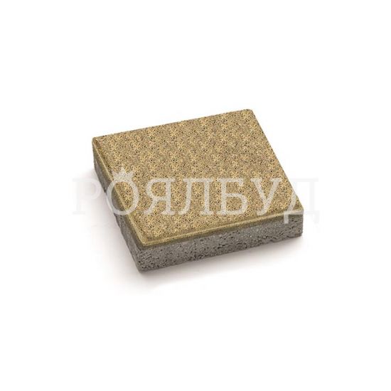 Плита Меланж 400х400х60 Танжерин