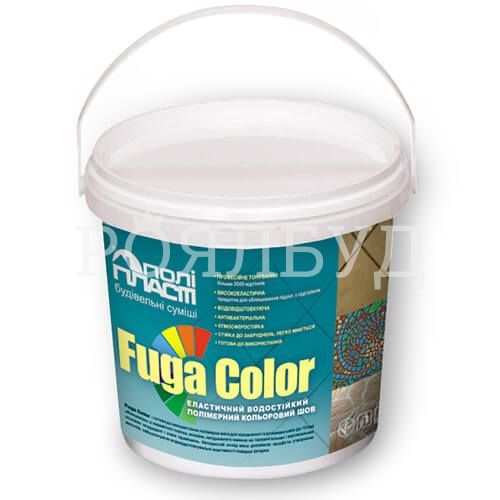 Поліпласт FUGA COLOR Еластичний водостійкий полімерний кольоровий шов