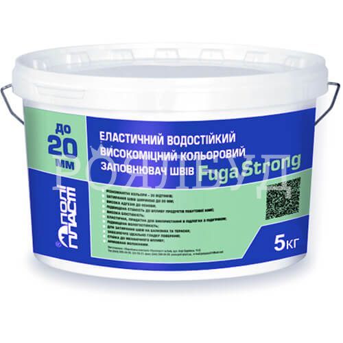 Полипласт FUGA STRONG Эластичный водостойкий высокопрочный цветной шов