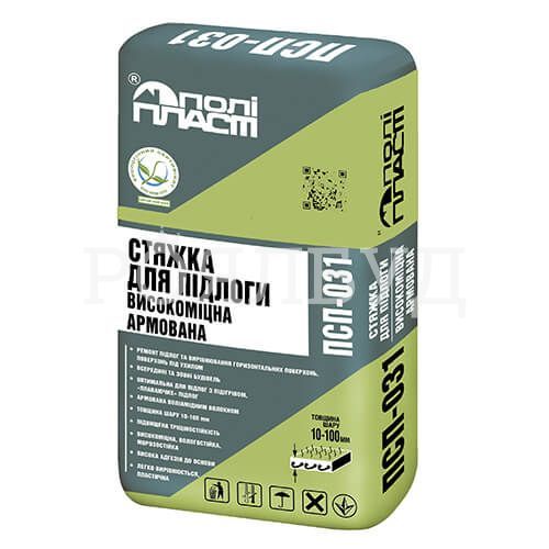 Полипласт ПСП-031 Стяжка для пола армированная