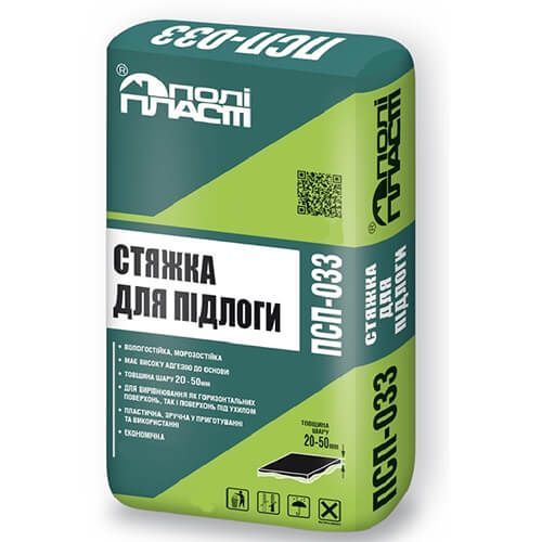 Полипласт ПСП-033 Стяжка для пола стандартная